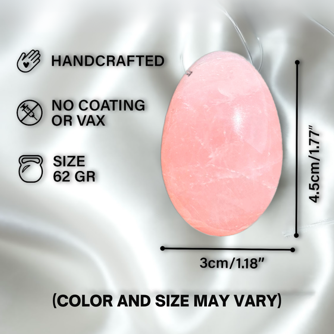 lulu rose quartz healing crystal - unconditional love, emotional healing, and inner peace