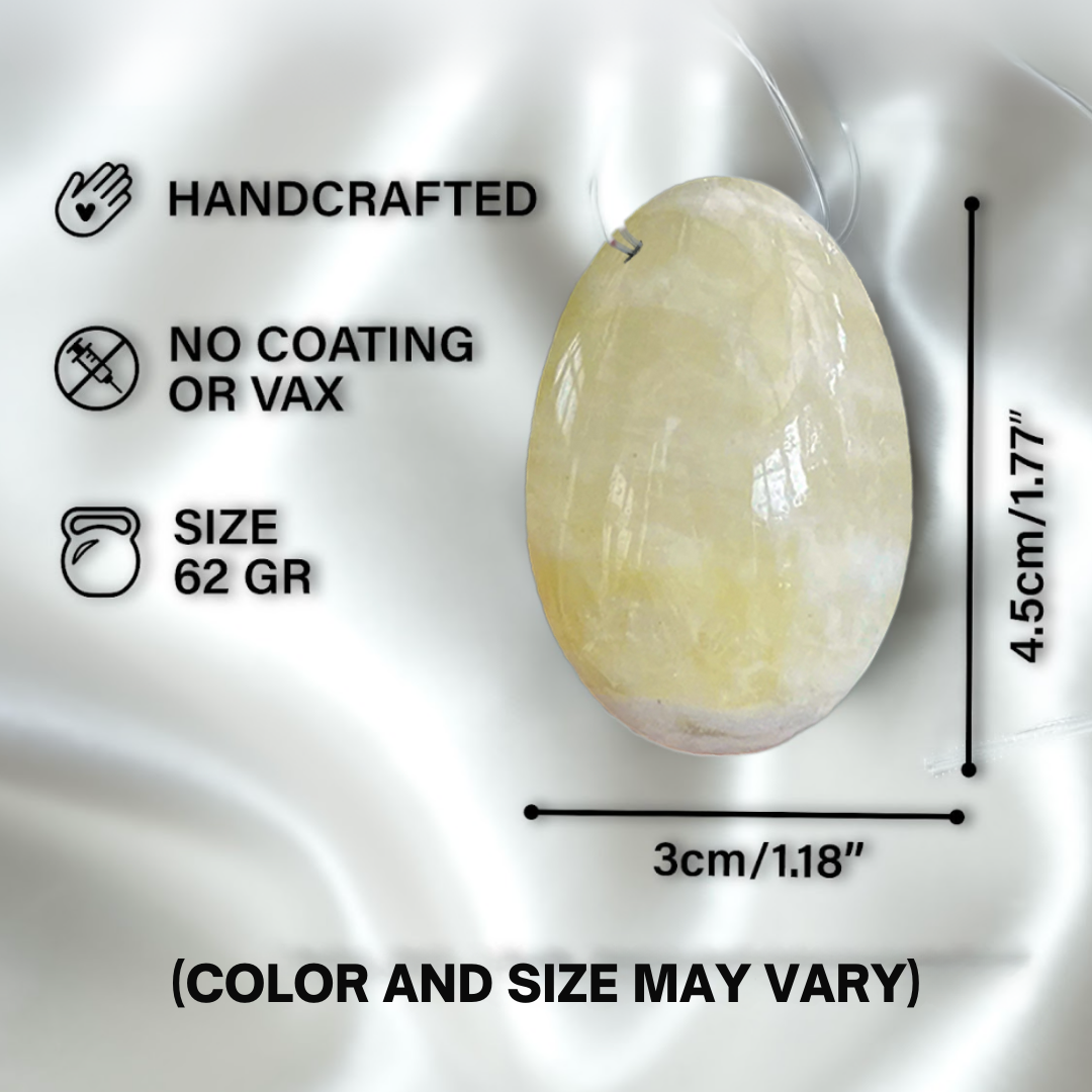 lulu calcite healing crystal - amplifies energy, enhances clarity, and emotional balance