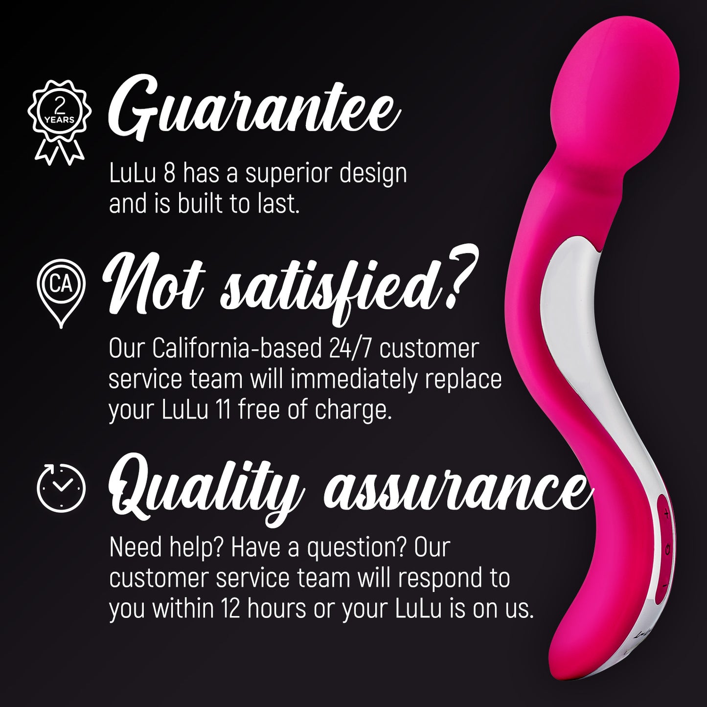 harmony wave: wand massage for total relaxation - pink