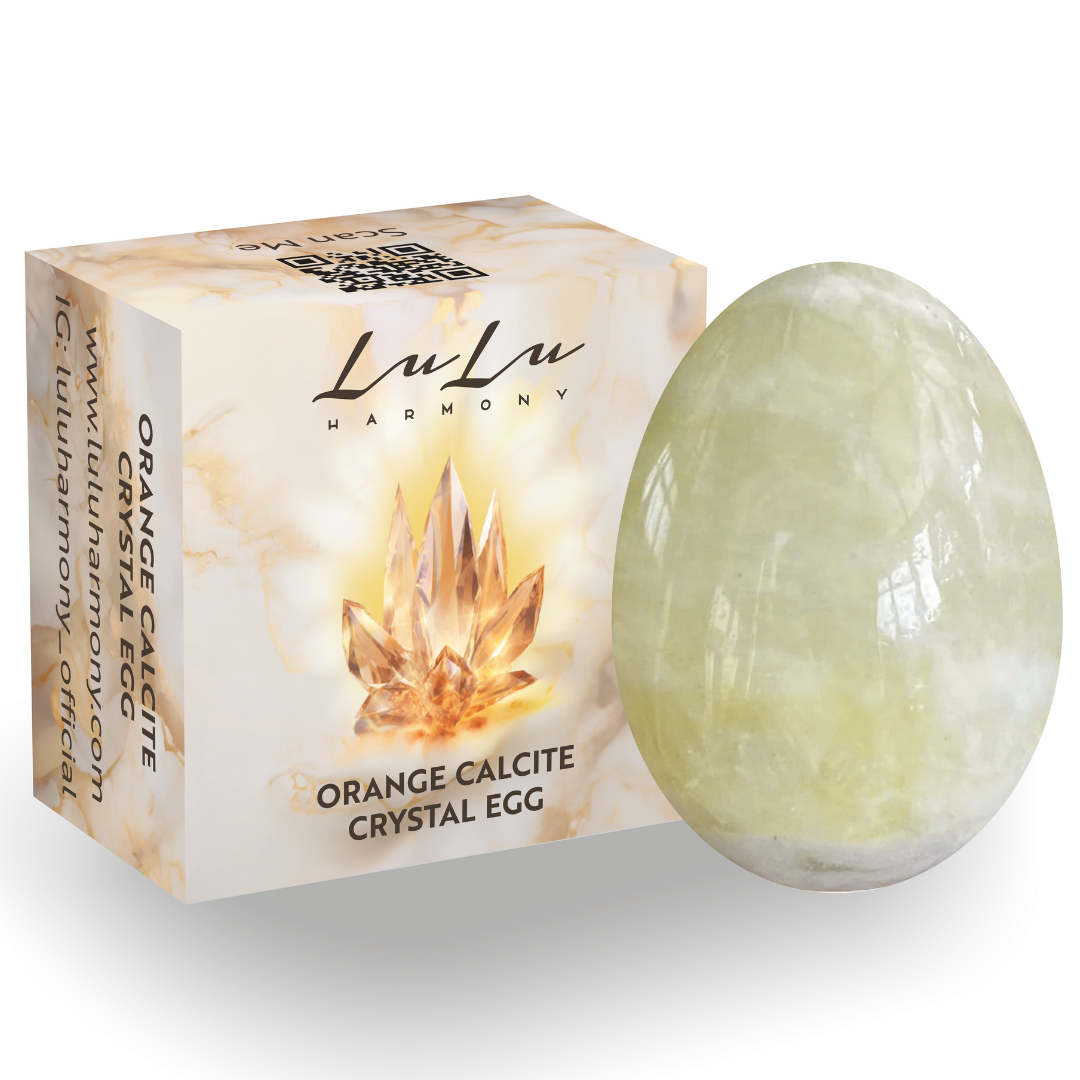 lulu calcite healing crystal - amplifies energy, enhances clarity, and emotional balance