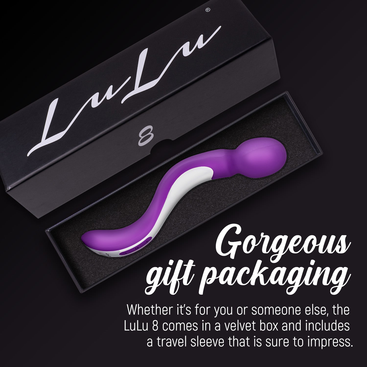 LuLu 8 Wand Massager: Relax with Purple + lulu vibrator LuLu 8 Wand Massager: Relax with Purple + lulu vibrator