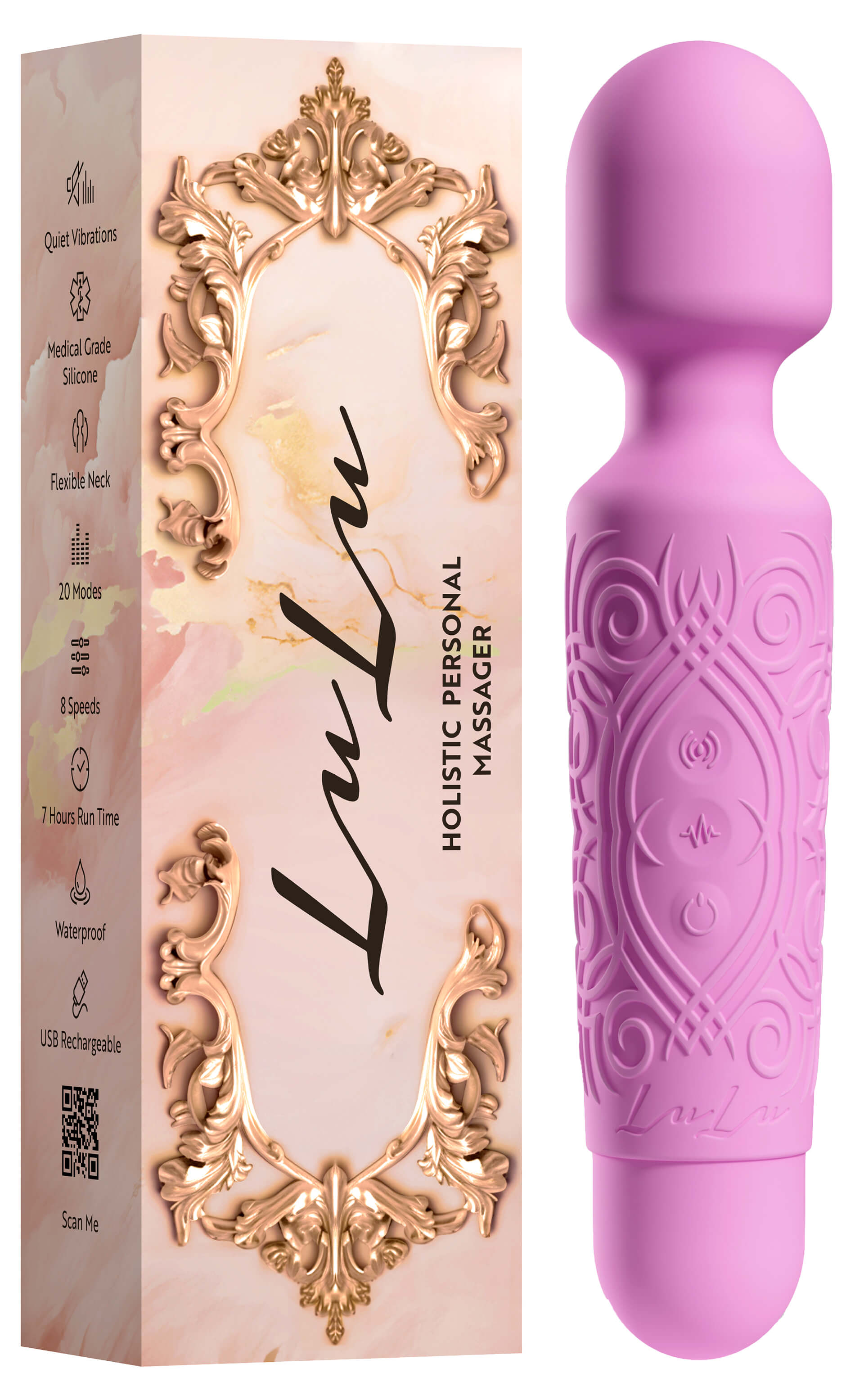 LuLu Luxurious Wand Massagers For Him Her Couples