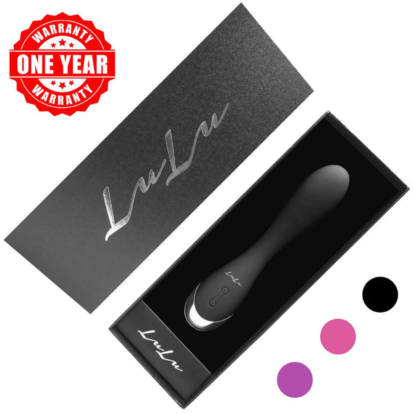 LuLu 6 Handheld Wand Massager - 9 Speeds & 10 Vibration Modes LuLu Black 