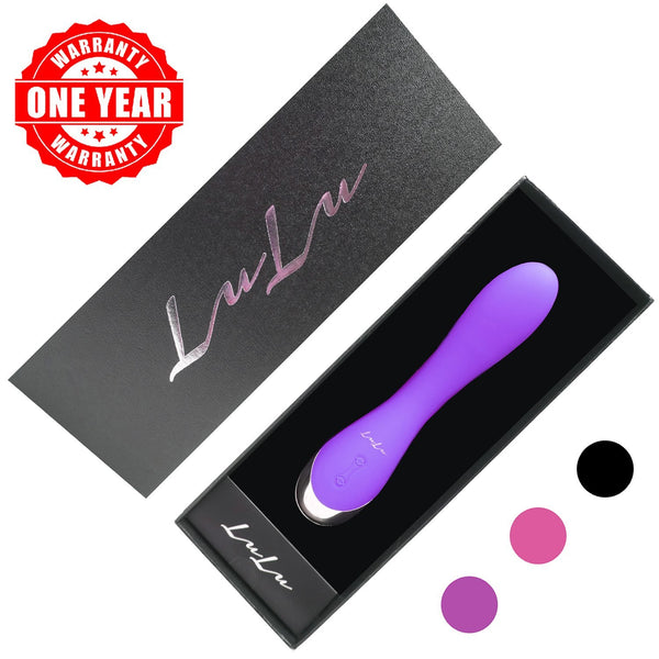 LuLu 6 Handheld Wand Massager - 9 Speeds & 10 Vibration Modes LuLu Purple 